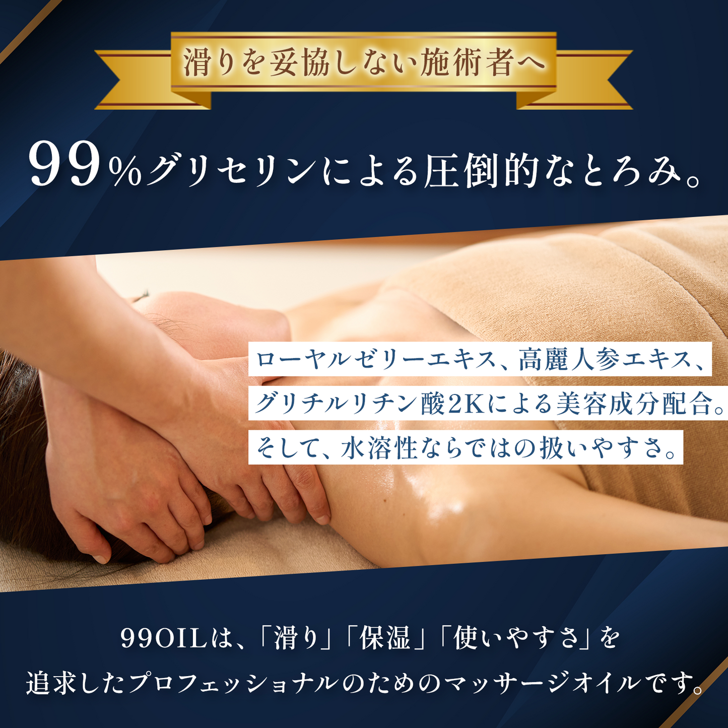 99OIL 水溶性マッサージオイル　1リットル